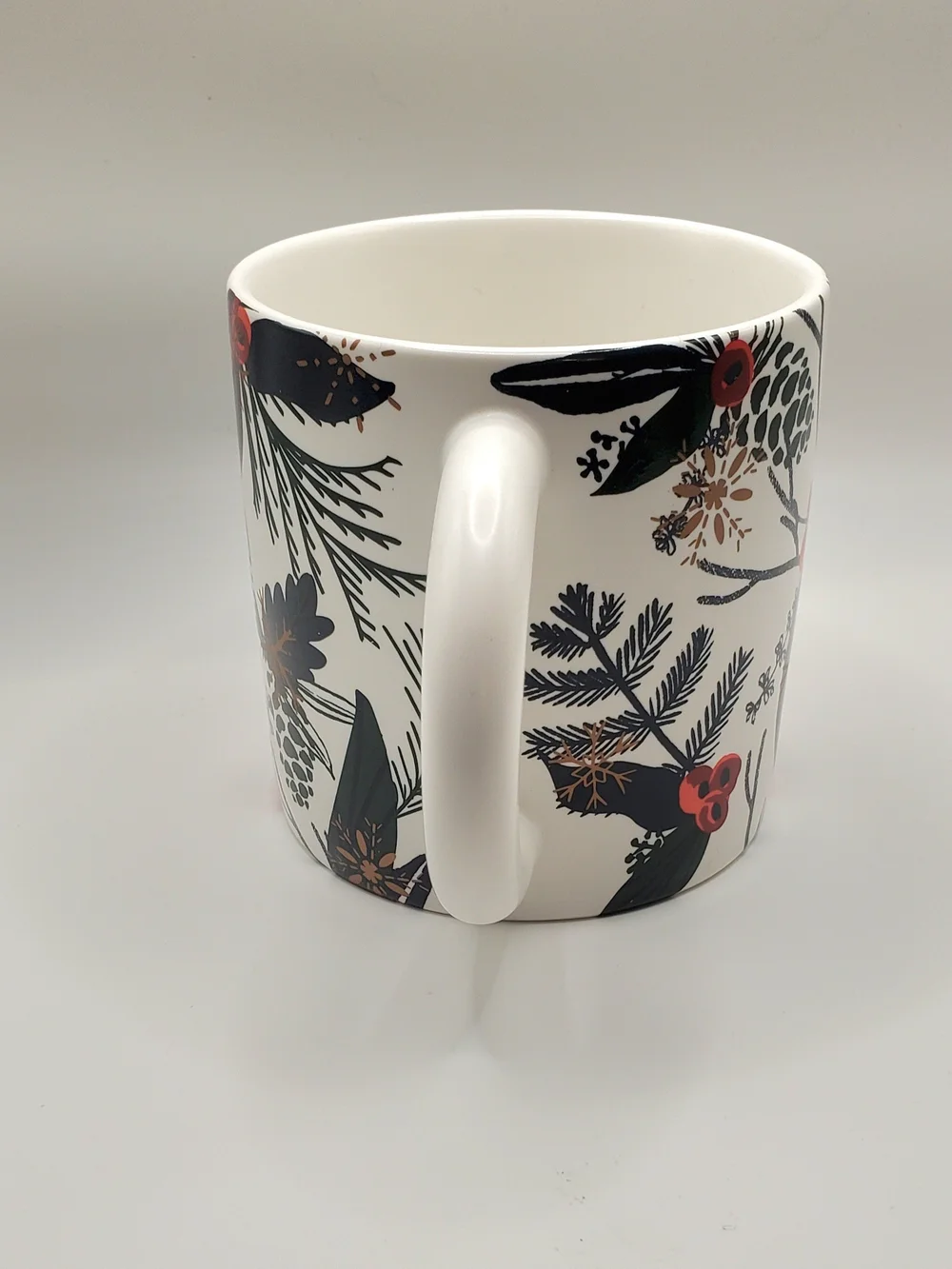 Starbucks Christmas Pinecone  Hollyberry Mistletoe Cup 12oz. 